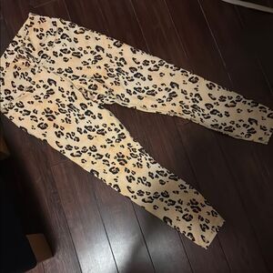 Leopard Print Leggings FABLETICS Powerhold Size Small - NWT - Print Leggings